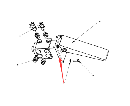压路机刹车总泵零件号4812266786
