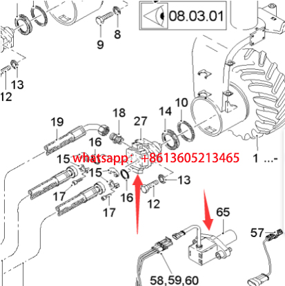 铣刨机左侧行走马达170608