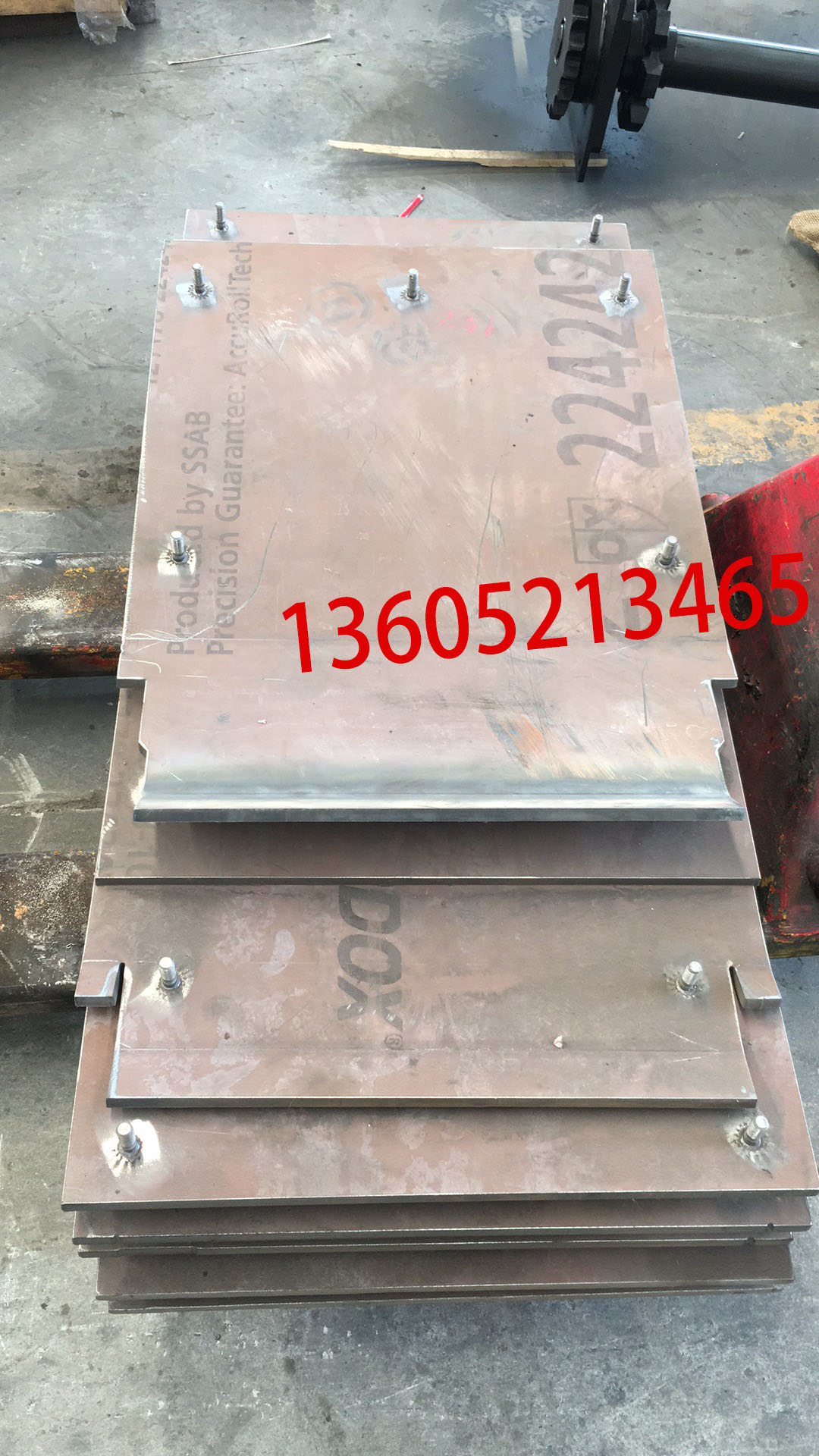 徐工RP952摊铺机输料底板总成 徐工RP952摊铺机输料底板总成