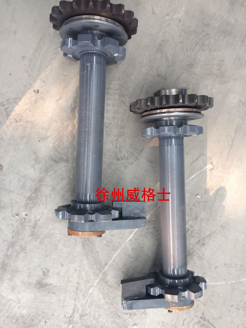 徐工953摊铺机输料轴总成 徐工953摊铺机输料轴总成