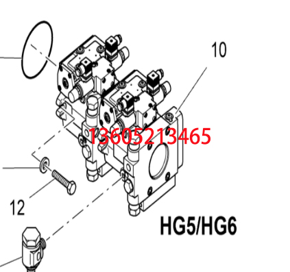福格摊铺机刮板液压泵2159438 福格摊铺机刮板液压泵2159438