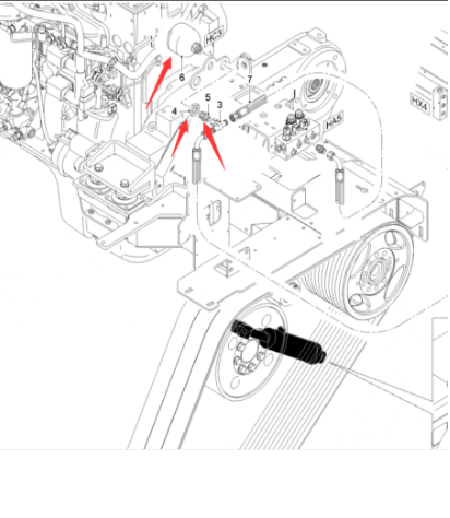 进口铣刨机皮带涨紧蓄能器2477833 进口铣刨机皮带涨紧蓄能器2477833